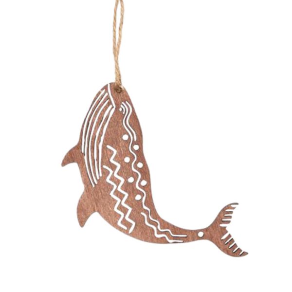 Walvis houten hanger - Batela